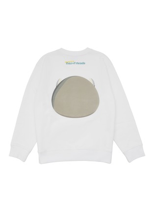 Back View - Click To Enlarge - BAZ & FRIENDS - Baz Cotton Kids' Sweatshirt