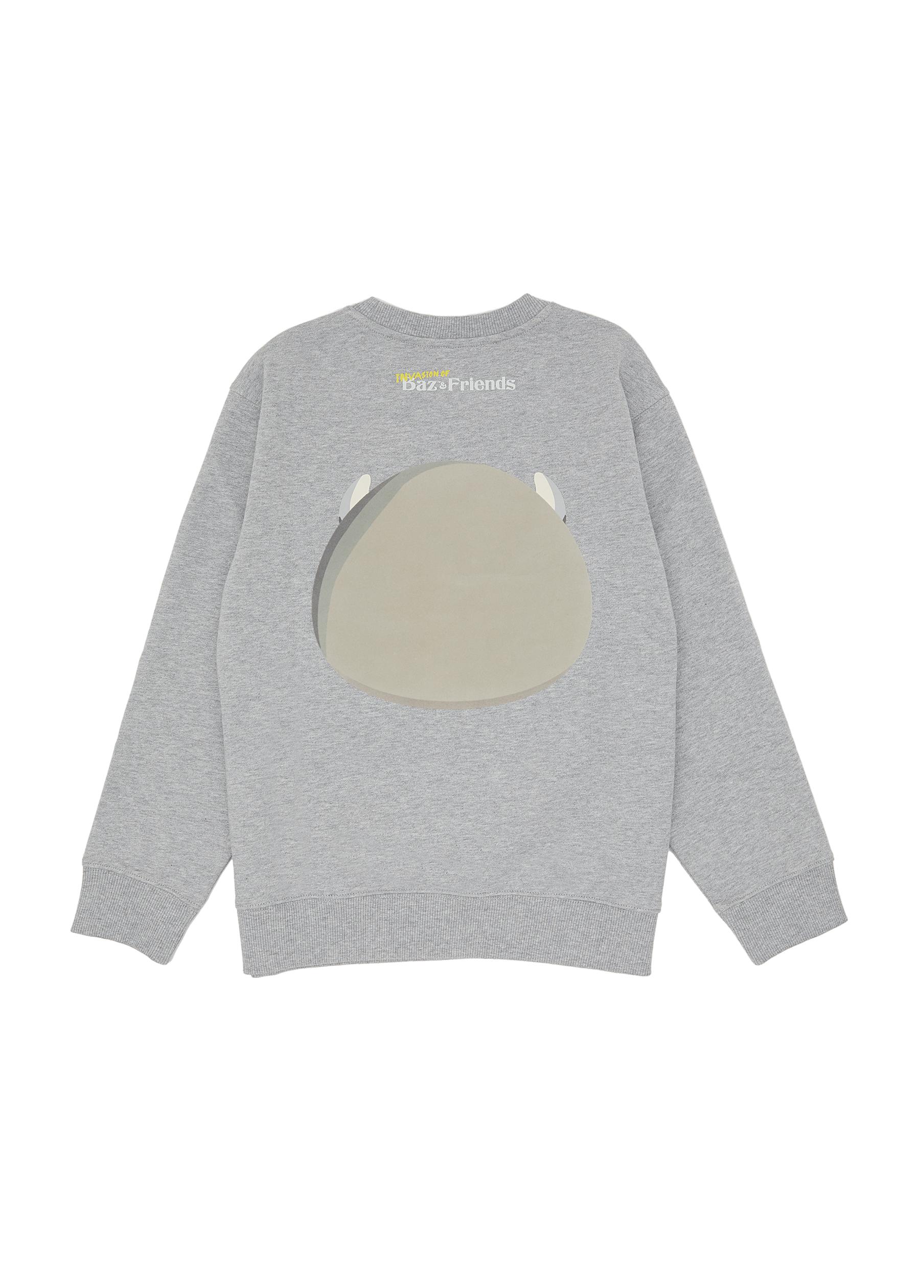 Baz Cotton Kids' Sweatshirt - Thumbnail 4