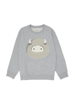 Front View - Click To Enlarge - BAZ & FRIENDS - Baz Cotton Kids' Sweatshirt