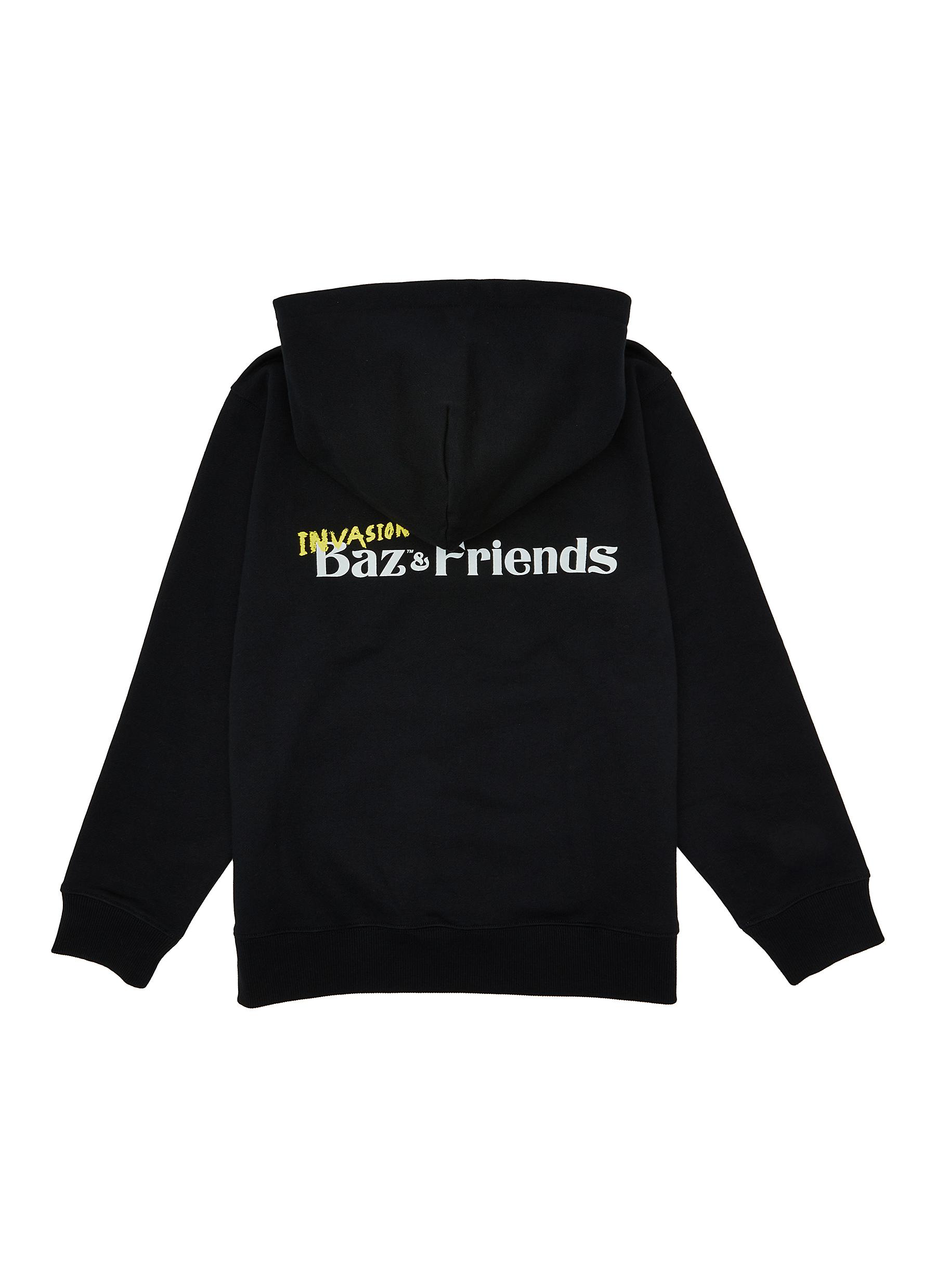 Rox Flock Pullover Cotton Kids' Hoodie - Thumbnail 4