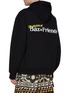 Back View - Click To Enlarge - BAZ & FRIENDS - Rox Print Cotton Hoodie