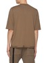 Back View - Click To Enlarge - RICK OWENS DRKSHDW - Walrus Strap Detail T-shirt