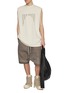 Figure View - Click To Enlarge - RICK OWENS DRKSHDW - Pod Cotton Drawstring Shorts