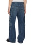 Back View - Click To Enlarge - RICK OWENS DRKSHDW - Dark Wash Cargo Jeans