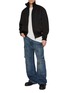 Figure View - Click To Enlarge - RICK OWENS DRKSHDW - Dark Wash Cargo Jeans