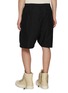 Back View - Click To Enlarge - RICK OWENS DRKSHDW - Exposed Zipper Bauhaus Shorts