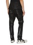 Back View - Click To Enlarge - RICK OWENS DRKSHDW - Foiled Stretch Drawstring Waist Cargo Jeans