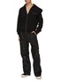Figure View - Click To Enlarge - RICK OWENS DRKSHDW - Foiled Stretch Aircut Pants