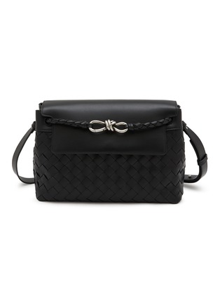 Main View - Click To Enlarge - BOTTEGA VENETA - Small Andiamo Messenger Avenue Leather Shoulder Bag