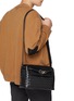 Figure View - Click To Enlarge - BOTTEGA VENETA - Small Andiamo Messenger Avenue Leather Shoulder Bag