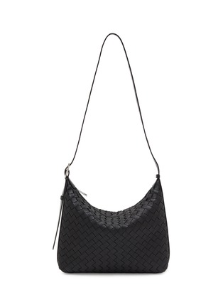 Main View - Click To Enlarge - BOTTEGA VENETA - Small Traveler Intrecciato Leather Hobo bag