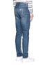 Back View - Click To Enlarge - RAG & BONE - 'Fit 2' distressed wash jeans