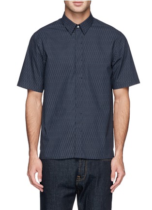 Main View - Click To Enlarge - RAG & BONE - 'Casper' geometric print poplin shirt