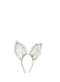 Figure View - Click To Enlarge - MAISON MICHEL - 'Heidi' lace rabbit ear headband
