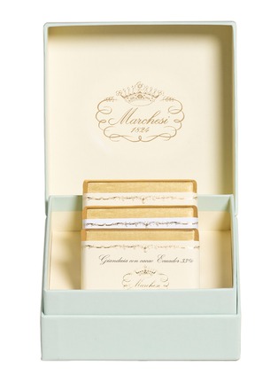 Main View - Click To Enlarge - MARCHESI 1824 - Grand Cru Dark Milk and Hazelnut Chocolate Bars 50g — Pack of 3