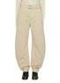 Main View - Click To Enlarge - LEMAIRE - Belted Cotton Tapered Pants