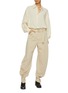 Figure View - Click To Enlarge - LEMAIRE - Belted Cotton Tapered Pants