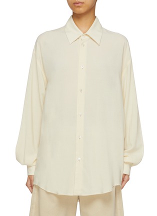 Main View - Click To Enlarge - LEMAIRE - Puff Sleeves Shirt