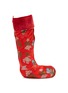 Main View - Click To Enlarge - MARCHESI 1824 - Epiphany Stocking — Red