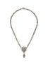 LANE CRAWFORD VINTAGE ACCESSORIES Gunmetal Cocktail Necklace