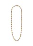 LANE CRAWFORD VINTAGE ACCESSORIES Chanel Oval Crystal Chain Necklace