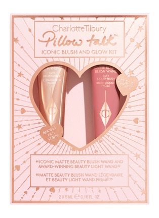 Main View - Click To Enlarge - CHARLOTTE TILBURY - Limited Edition Pillow Talk Iconic Blush and Glow Kit