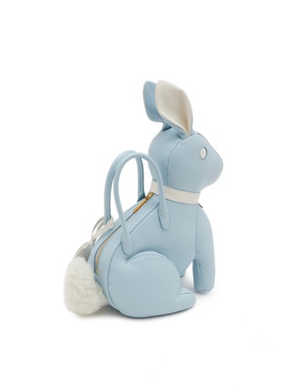 Detail View - Click To Enlarge - THOM BROWNE - Rabbit Leather Shoulder Bag