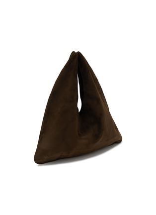 Figure View - Click To Enlarge - THE ROW - Small Bindle Suede Handbag