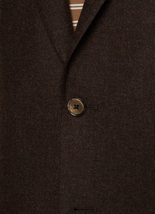  - EQUIL - Notch Lapel Single Breasted Patch Pocket Cashmere Blazer