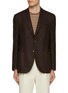 Main View - Click To Enlarge - EQUIL - Notch Lapel Single Breasted Patch Pocket Cashmere Blazer