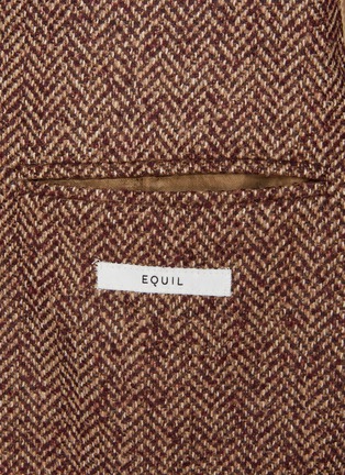  - EQUIL - Notch lapel Single Breasted Unlined Virgin Wool Blazer