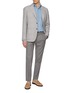 Figure View - Click To Enlarge - EQUIL - Single Breasted Notch Lapel Plaid Blazer