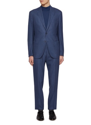 Main View - Click To Enlarge - EQUIL - Single Breasted Notch Lapel Virgin Wool Suit