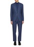 Main View - Click To Enlarge - EQUIL - Single Breasted Notch Lapel Virgin Wool Suit