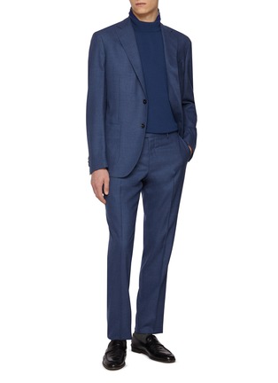 Figure View - Click To Enlarge - EQUIL - Single Breasted Notch Lapel Virgin Wool Suit