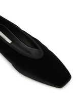TOTEME | Minimalist Velvet Ballerinas Flats | Women | Lane