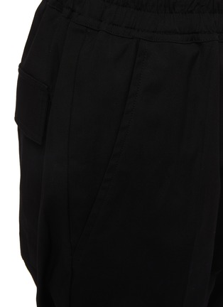  - RICK OWENS  - Drop Crotch Drawstring Waist Pants