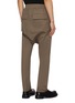 Back View - Click To Enlarge - RICK OWENS  - Drop Crotch Drawstring Pants