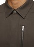  - RICK OWENS  - Headon Zippered Shirt