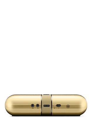 Detail View - Click To Enlarge - BEATS - Gloss Gold wireless headphone and speaker set