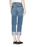 Back View - Click To Enlarge - FRAME - 'Le Grand Garçon' distressed cotton jeans