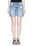 Main View - Click To Enlarge - FRAME - 'LE GRAND GARÇON' cotton denim shorts