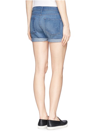Back View - Click To Enlarge - FRAME - 'Le Cutoff' denim shorts