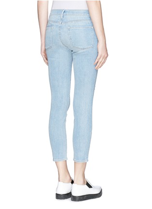 Back View - Click To Enlarge - FRAME - 'Le Color Rip' cropped skinny jeans