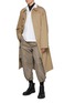 Figure View - Click To Enlarge - TECLOR - Drawcord Hem Cropped Cargo Pants