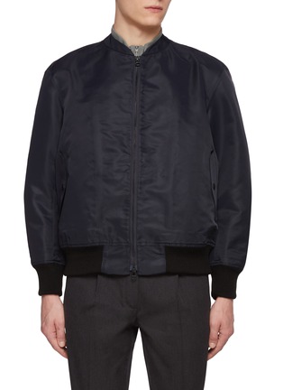 Main View - Click To Enlarge - TECLOR - Two Way Zip Up Bomber Jacket