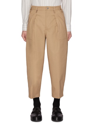 Main View - Click To Enlarge - TECLOR - Baker Pleated Pants