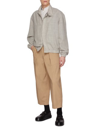 Figure View - Click To Enlarge - TECLOR - Baker Pleated Pants