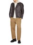 Figure View - Click To Enlarge - TECLOR - Biker Jacket