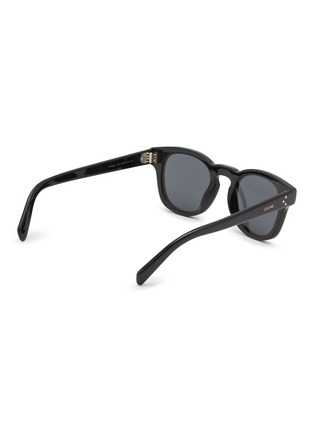 Figure View - Click To Enlarge - CELINE - Bold 3 Dots Acetate Round Sunglasses